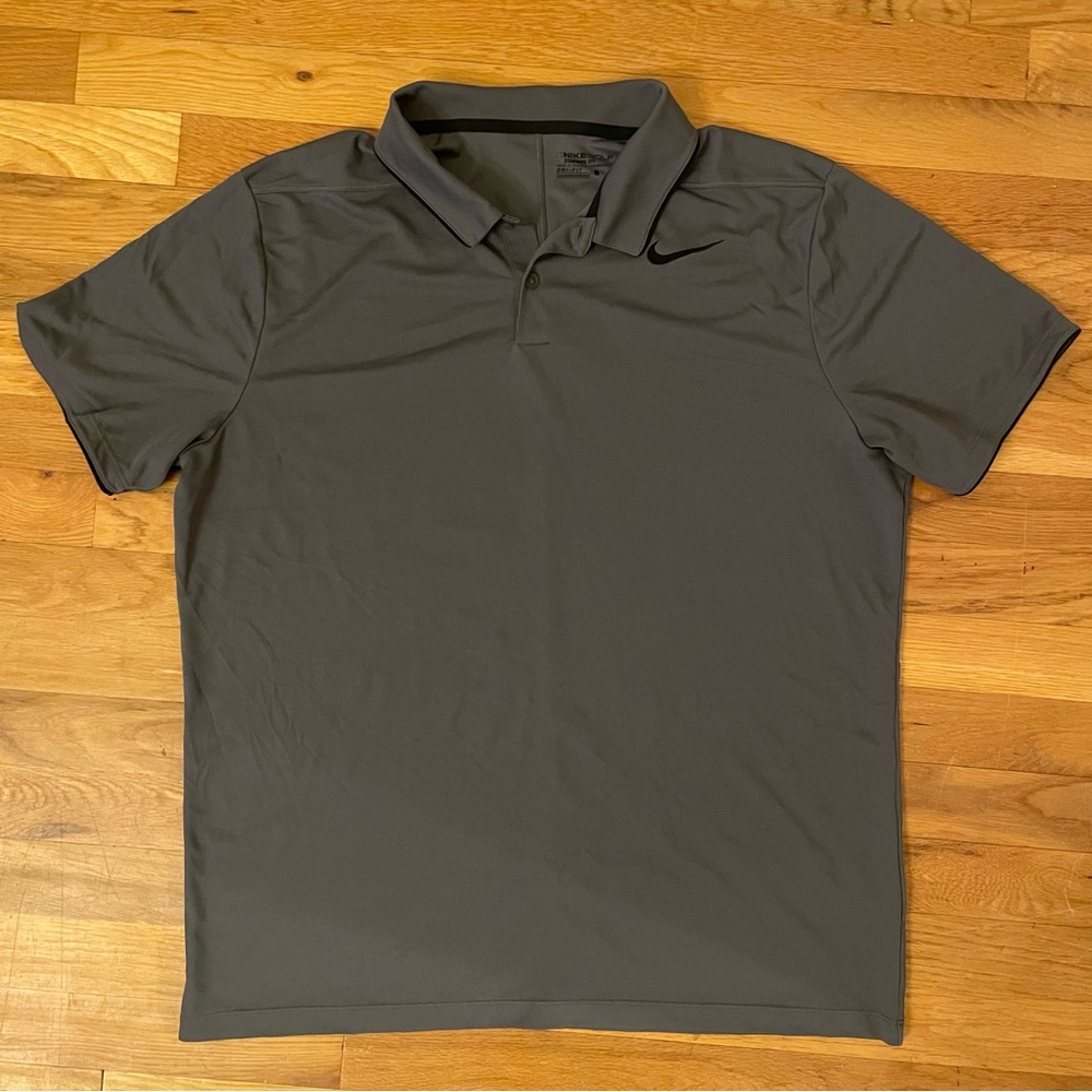 Nike Golf Men's Dark Gray Polo Shirt